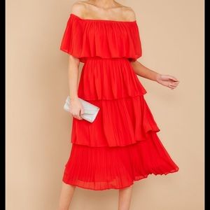 See it happen red dress